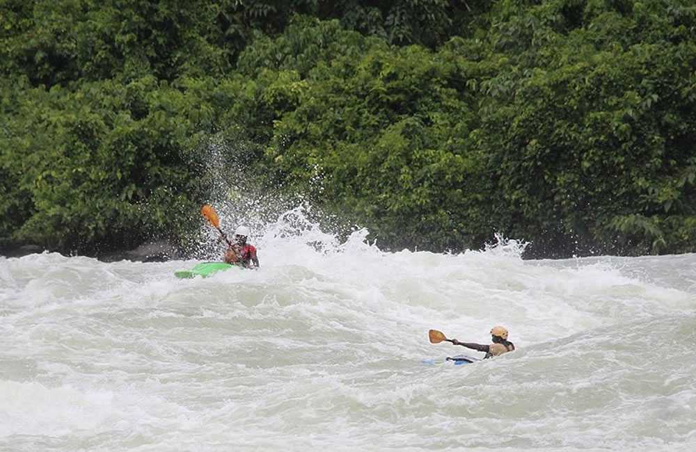 Rafting the Nile in Uganda